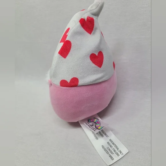 Squishmallow Remmy Gnome 5" 2021 Valentine Day Kellytoy Plush- Flawed - Picture 2 of 4